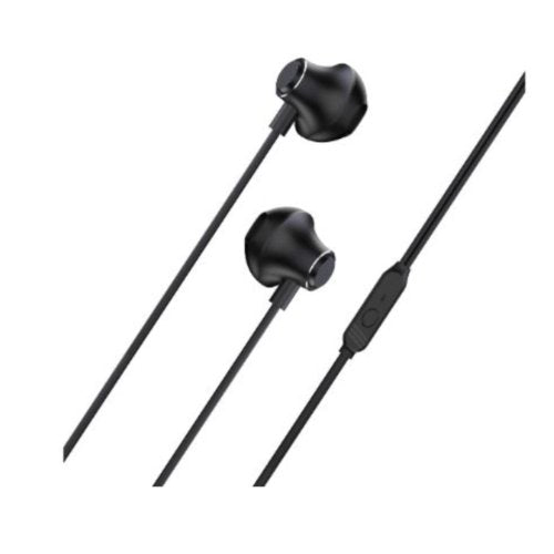 Platinum BLEND Series Metal Stereo Wired Earphones 3.5mm - Black