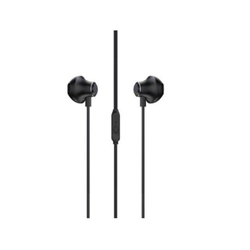 Platinum BLEND Series Metal Stereo Wired Earphones 3.5mm - Black