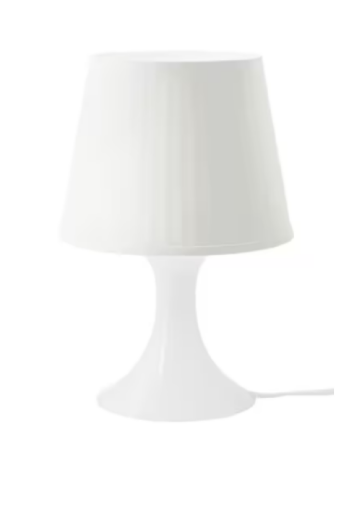 Table Lamp, White