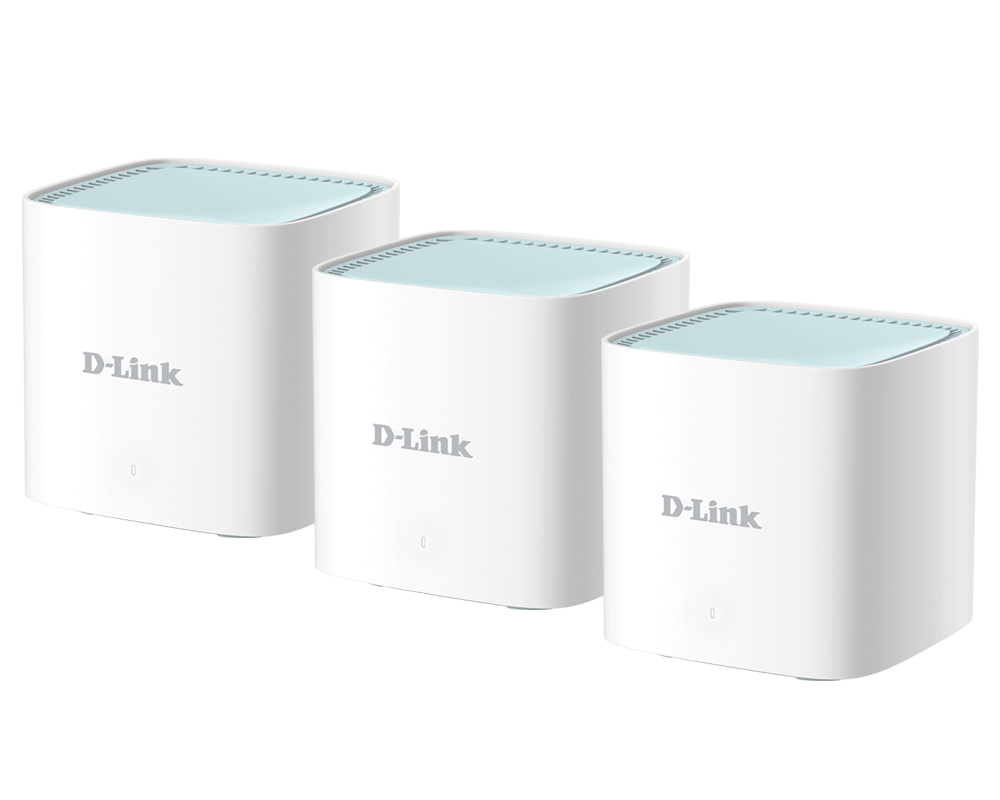 دي لينك AX1500 واي فاي 6 مجموعة أدوات توجيه شبكية مكونة من 3 قطع (M15/MNA3) ديلنك