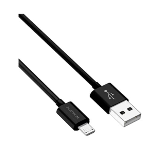 كابل Platinum VITAL Series Micro USB 1.2M - أسود