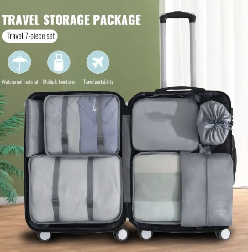 7 pcs Travel Luggage Organizer