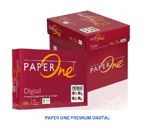 Paper One Digital Paper ( Red ) A4 100 GSM ( 500 Pc )